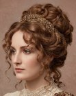 Romantico chignon alto