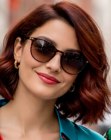 Caschetto lungo con volume