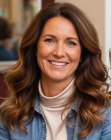 Capelli oltre le spalle per donne mature