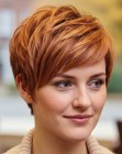 Capelli corti dinamici