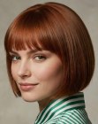 Bob che fa sembrare i capelli pi� spessi