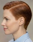 Capelli corti e ordinati per donna