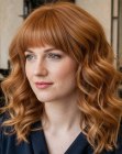 Capelli lunghi ad altezza clavicola