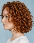 Caschetto per capelli rossi ricci
