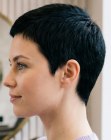 Pixie per capelli neri