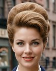 Pettinatura a cotone (beehive) degli anni '50