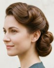 Chignon degli anni '40